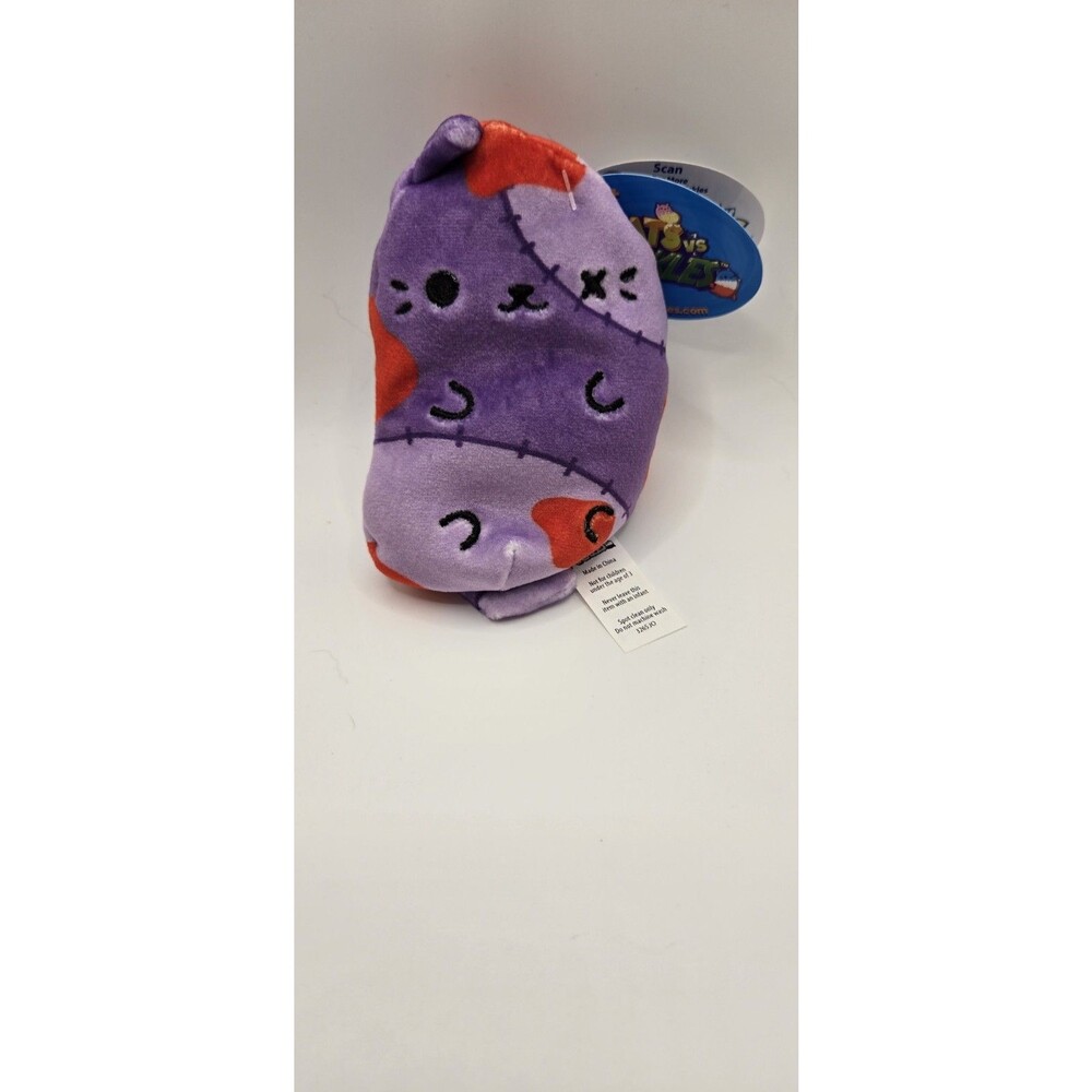 Cats vs Pickles #504 Catatonia – Fuchsia Wave – Rare Sleepy Kitty Plush – NWT!